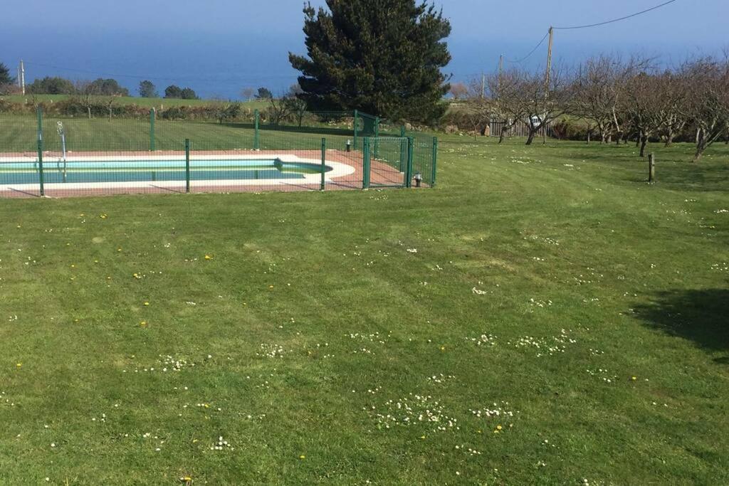 Villa Brandán - Villa con piscina privada para 12p Villaviciosa  Esterno foto